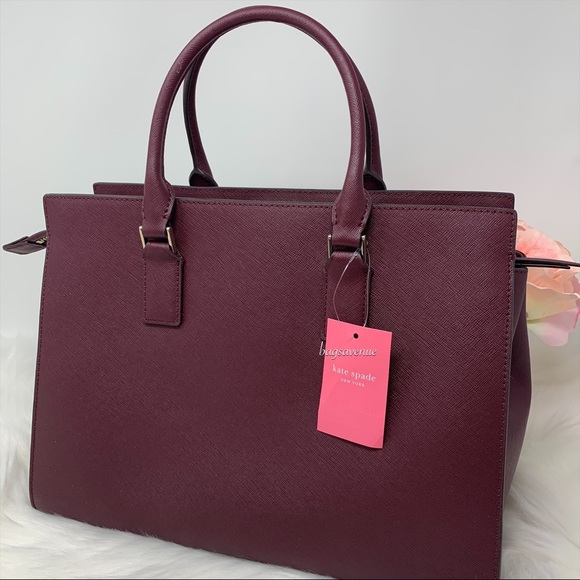 Kate spade Cameron large satchel cherrywood wallet - Picture 8 of 8